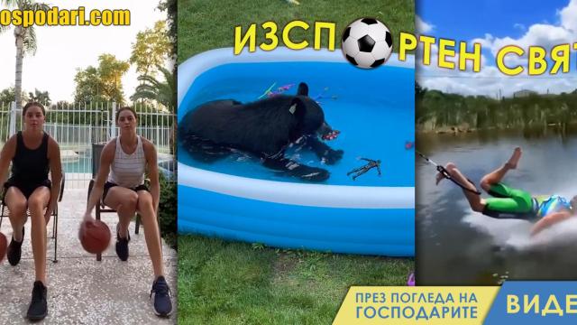 ИзСпортен Свят: Животински аномалии в летните жеги (видео)