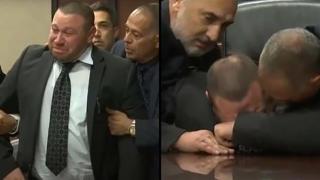 Невинен мъж, прекарал  18 години в затвора, избухна в сълзи, като разбра, че е оправдан (видео)