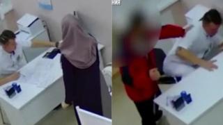 Мюсюлманин разбива носа на лекар заради подробен медицински преглед на жена му (видео)