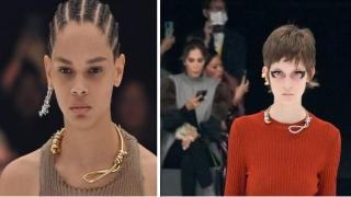 Огърлица на Givenchy с форма на примка предизвика огромен скандал на парижката "Седмица на модата" (снимки)