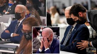 Байдън се унесе в дрямка по време на конференцията за климата COP26 (видео)