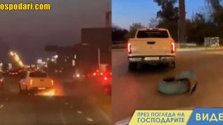 Появи се видео с Андре Токев, който кара пиян по джанти