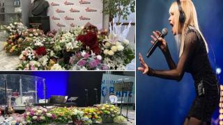 Лили Иванова подари на лекарите в "Пирогов" всички букети от концертите си в София