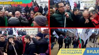 Агрегатните състояния на протеста срещу зеления сертификат (видео)