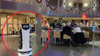 Пандемията принуди ресторанти в Англия да заменят персонала с роботи (видео и снимки)