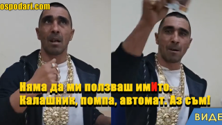 Ром: Аз съм калашник, автомат, помпа (видео)