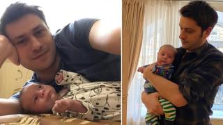 Британска двойка е блокирана в Украйна заради документите на бебето им, родено от сурогатна майка (снимки)