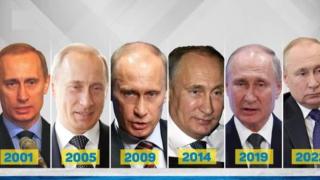 Как се промени Владимир Путин през годините (видео)
