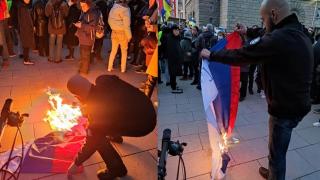Те искат да изтрият кръвта от Русия. Чие е бяло-синьо-бялото знаме?