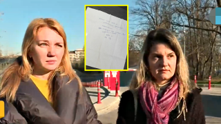 Поставиха бележка със заплахи върху колата на бежанка от Украйна (видео)