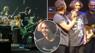 Тийнейджър излезе на сцената с Pearl Jam, за да замести болния от Covid-19 барабанист на групата  (видео)