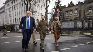 Борис Джонсън се срещна със Зеленски в Киев
