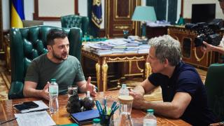Бен Стилър към Зеленски: Вие сте моят герой (снимка)