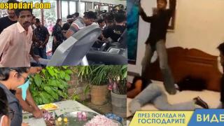 Президентът на Шри Ланка избяга в Малдивите с военен самолет