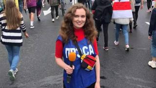 Осъдиха журналистка в Беларус на 8 години затвор за държавна измяна