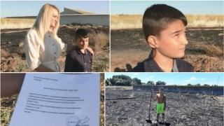 Награждават 8-годишно момче, оказало помощ при гасене на пожар в Сливенско (видео)