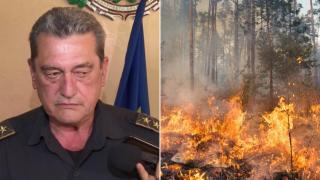 Вижте колко пожара горят у нас (видео)