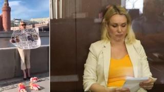 Журналистката Овсянникова остава под домашен арест, реши руски съд