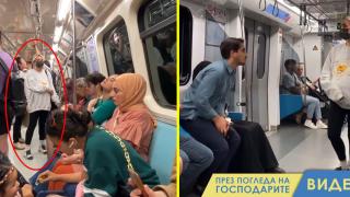 Колко хора ще отстъпят мястото си в метрото на бременна жена? (видео)