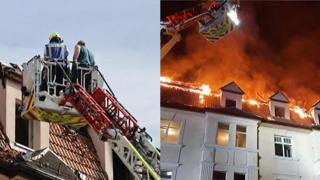 Публикуваха снимки на българина, обвинен за пожара в жилищна сграда в Германия