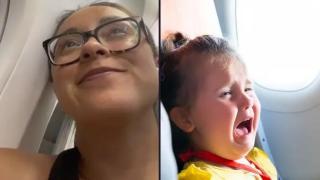 Жена настоява за полети само за възрастни, след като дете е плакало през цялото ѝ пътуване (видео)