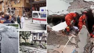 Силно земетресение удари китайската провинция Съчуан (видео)