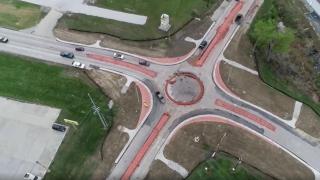 Хаос: американци ползват за първи път кръгово (видео)
