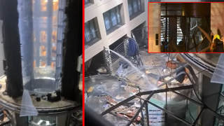 Огромен аквариум се спука в Берлин, има ранени