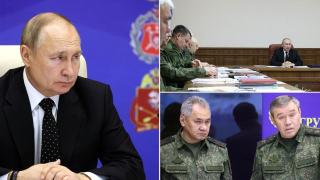 Възможно ли е ново нахлуване от Север? Путин се съветва с руските генерали (видео)