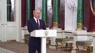 За първи път Путин използва публично думата "война" за Украйна (видео)
