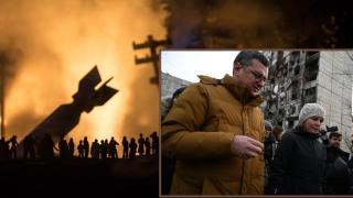 Взривове в Харков часове след визитата на германския външен министър