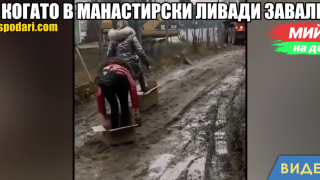 Мийм на деня: Когато в "Манастирски ливади" завали (видео)