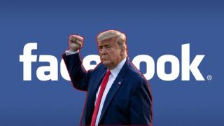 Доналд Тръмп е обратно във Facebook (видео)