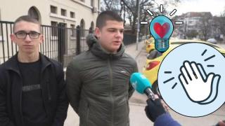 Ученици от Видин намериха портфейл с пари и го занесоха в полицията (видео)