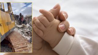 Бебе се роди сред руините в Сирия, но майката не оцеля (видео)