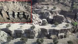 Огромен разлом се отвори в Хатай (видео)