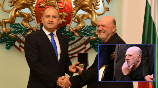 Радев награди Иво Папазов - Ибряма с орден „Кирил и Методий“ (снимки)