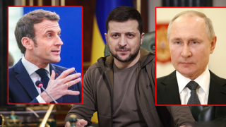 Зеленски: Диалогът между Макрон и Путин е безполезен (видео)