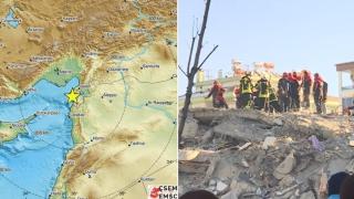 Нов трус от над 6 по Рихтер на границата между Турция и Сирия (видео)