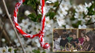 Деца изработиха мартеници, за да помогнат на 7-годишния Стефчо да проходи (видео)