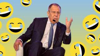 Сергей Лавров стана за смях по време на конференция в Делхи (видео)
