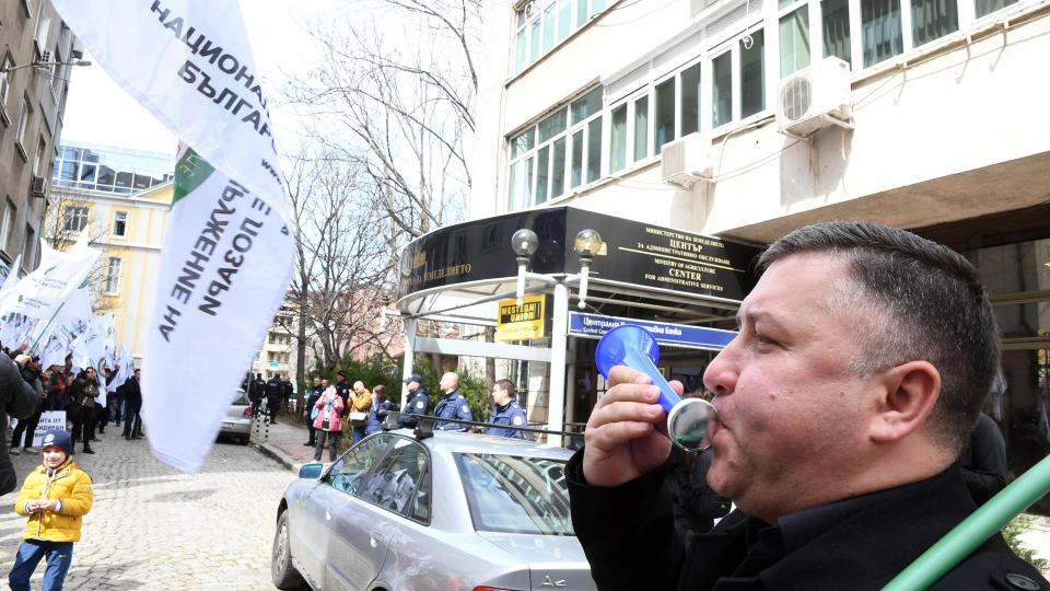 Лозари от цялата страна излязоха на протест (снимки)