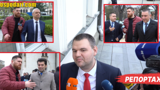 Дани Йорданов от "Господарите" притеснява с въпроси депутатите в новия парламент (РЕПОРТАЖ)