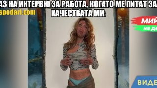 Мийм на деня: Когато на интервю за работа ме попитат за качествата ми (видео)
