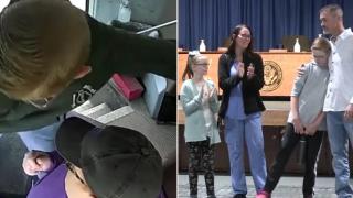 Светкавична реакция на дете спасява пълен с ученици автобус (видео)