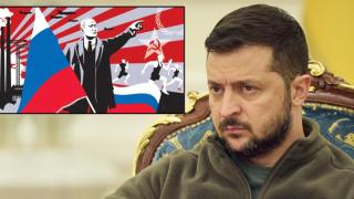 Зеленски отрича Украйна да е атакувала Путин или Кремъл (видео)