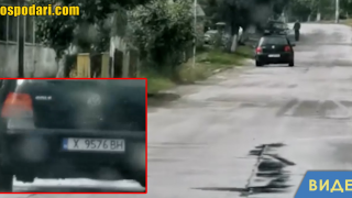 Неадекватно и опасно шофиране в Хасковско (видео)