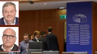Белгийската полиция обискира офисите на двама евродупети във връзка с "Катаргейт"  (видео)