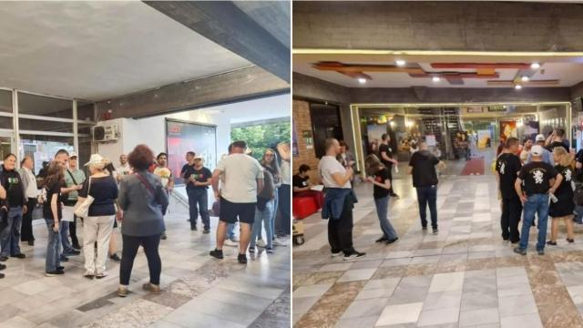 Агресия срещу "Господарите" на протеста на "Възраждане" (РЕПОРТАЖ)