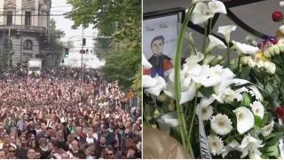 Десетки хиляди излязоха на протест в Белград, заканиха се да го радикализират